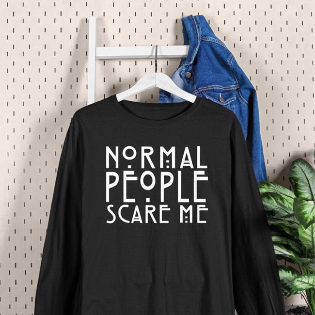 Teacaake Normal People Scare Me Shirt Blaire