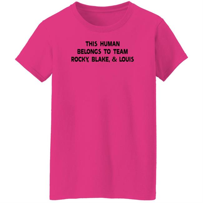 Sha This Human Belongs To Team Rocky Blake And Louis Shirt Pinoy Big Brother Sha This Human Belongs To Team Rocky Blake And Louis Shirt Pinoy Big Brother