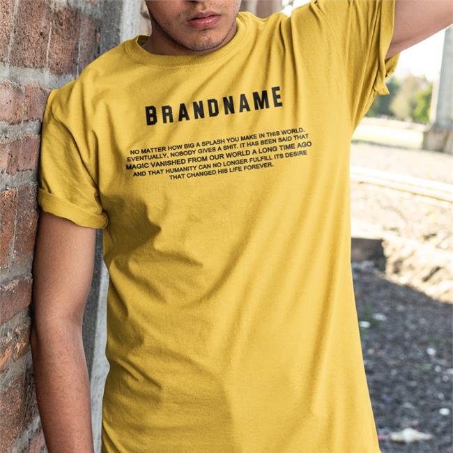 Brandname No Matter How Big A Splash You Make In This World Hoodie Translatedtees Brandname No Matter How Big A Splash You Make In This World T Shirts