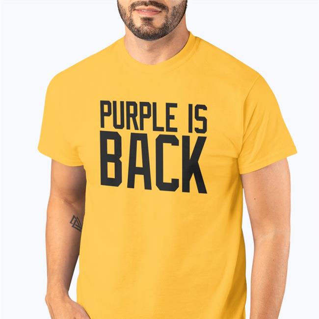 Purple Is Back Hoodie