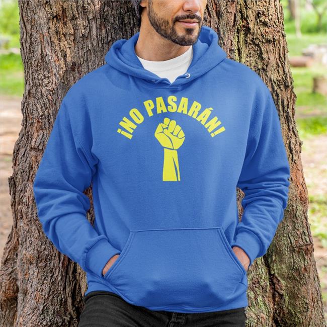 Lens Protocol No Pasaran Tee Shirts Blue
