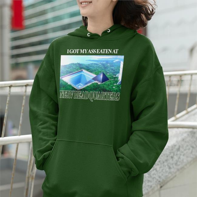 I Got My Ass Eaten At Nerv Headquarters Sweatshirt