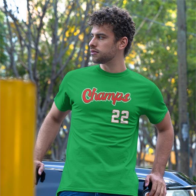 Seven Six Apparel Store Om Champs 22 Jersey T-Shirt