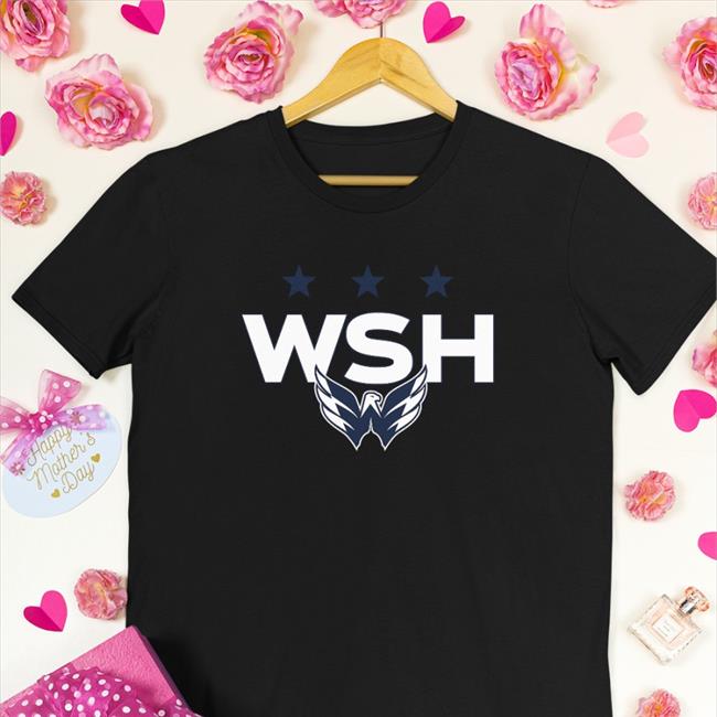Wsh Tee Wsh Shirt Washington Capitals Washington Nationals