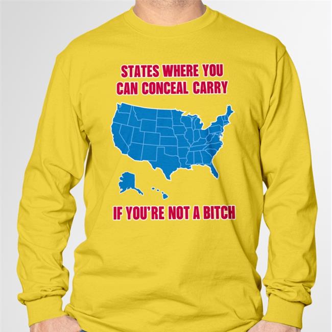 States Where You Can Conceal Carry Sweatshirt