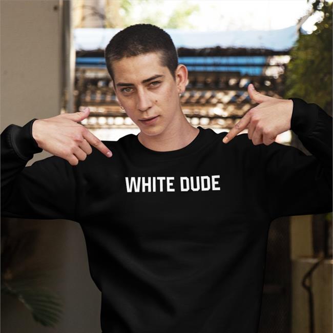 Ray Narvaez Jr White Dude Hoodie