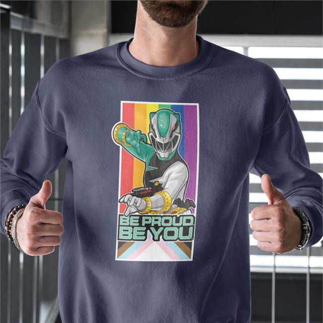 Power Rangers Be Proud Be You Pride Soft New Shirt Ranger Nation The Trevor Project Power Rangers Pride Soft Shirt
