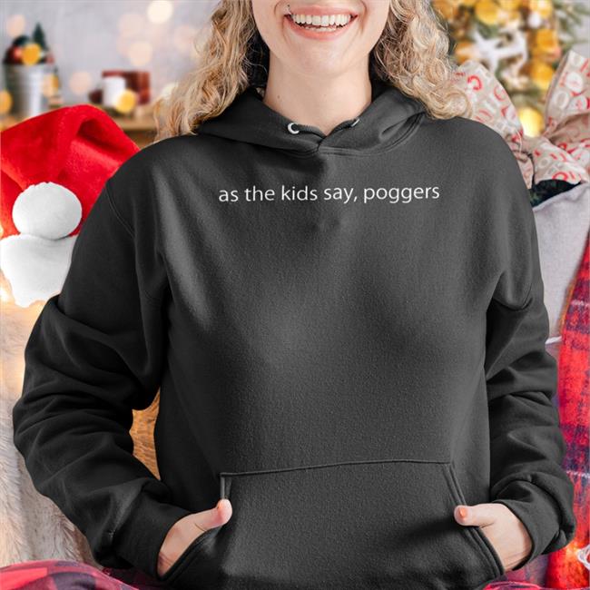 As The Kids Say Poggers Shirt Playing With Power Mtg Black