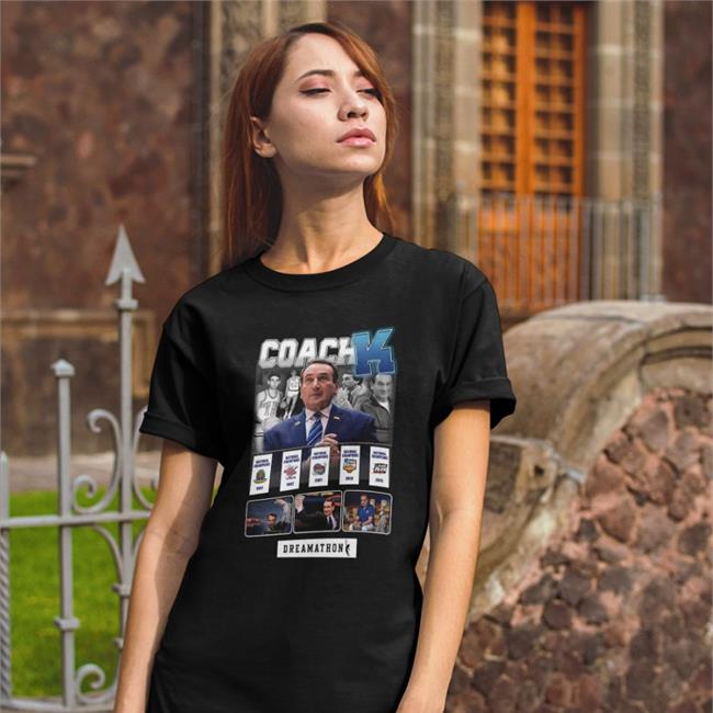 Zion Nba Coach K Dreamathon Shirt