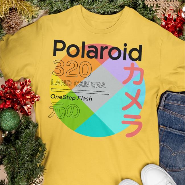 Polaroid 320 Land Camera One Step Flash Shirts NoisyButters