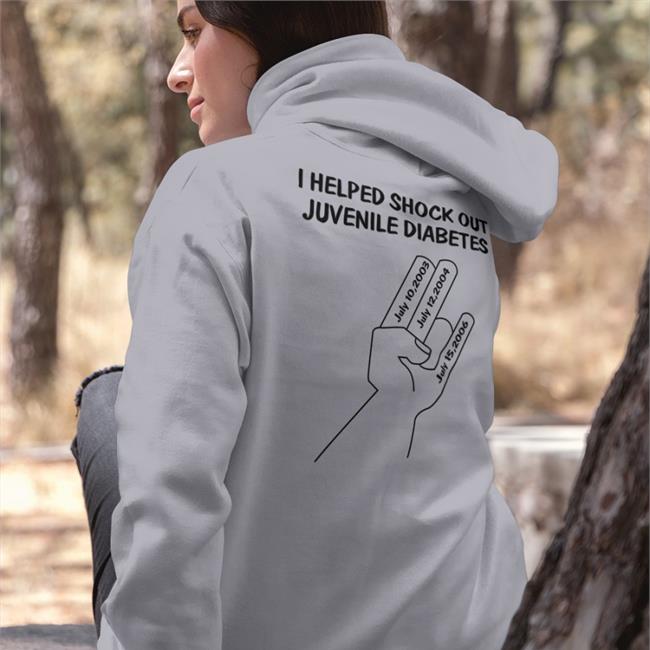 Shirts That Go Hard I Helped Shock Out Juvenile Diabetes T Shirt Shirtsthatgohard Store