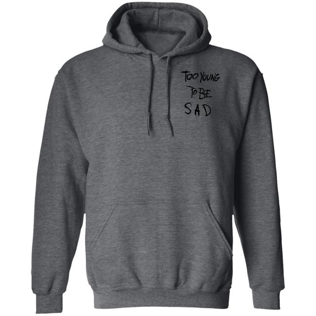 Tate Mcrae Merch Too Young To Be Sad Hoodie