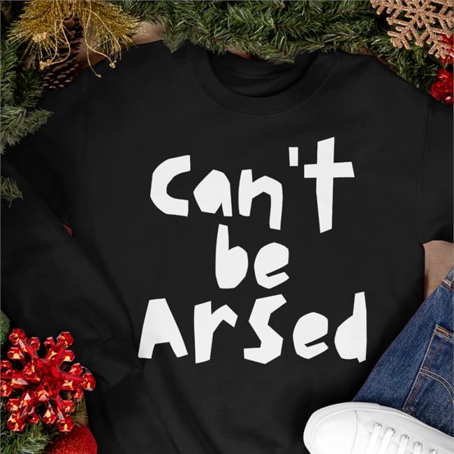 Can't Be Arsed Terence Organic Tee Shirt So-Hilarious Store