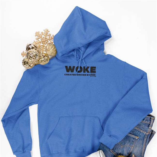 Boomer Core Woke Created Driven By Evil Hoodie