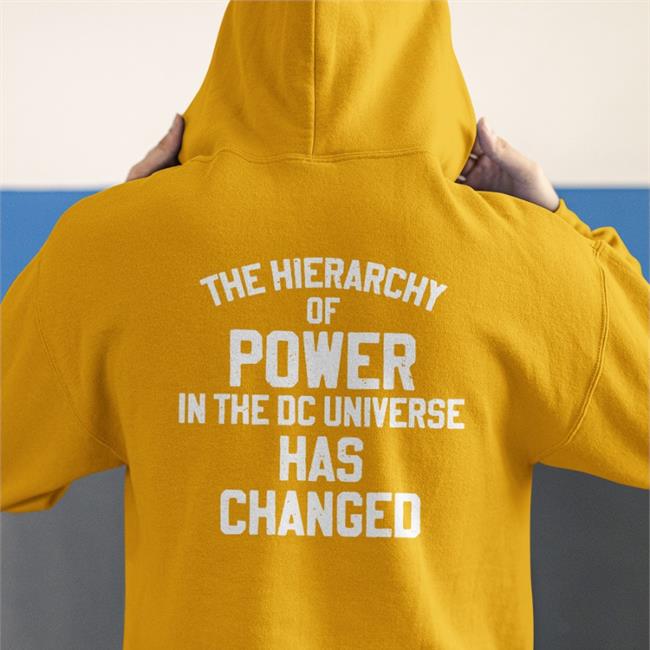 Dwayne Johnson The Hierarchy Of Power In The Dc Universe Has Changed Shirt