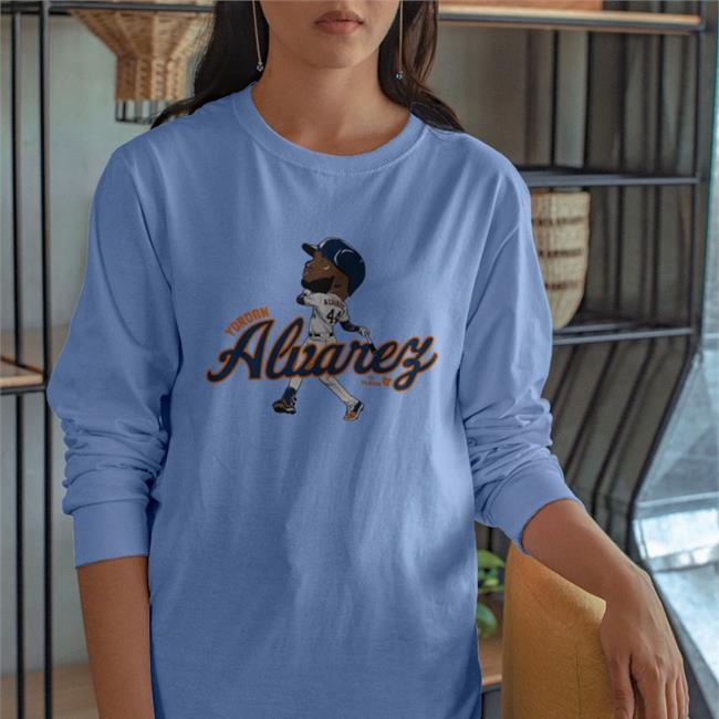 Yordan Alvarez Caricature Sweatshirt Breaking T Store