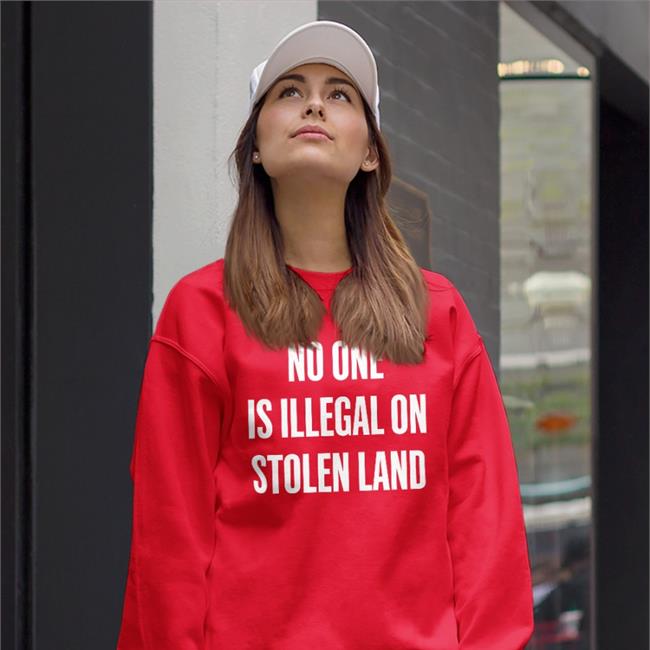 No One Is Illegal On Stolen Land Fuck I.C.E Ghetto Rodeo T Shirts