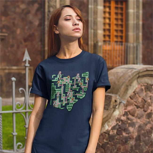 Mike Minotti Ohio Map Royal Shirt Jeffgrubb