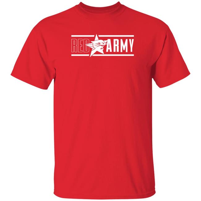 Perth Wildcats Red Army T Shirt Hoodie Sweatshirt Catsgear Store