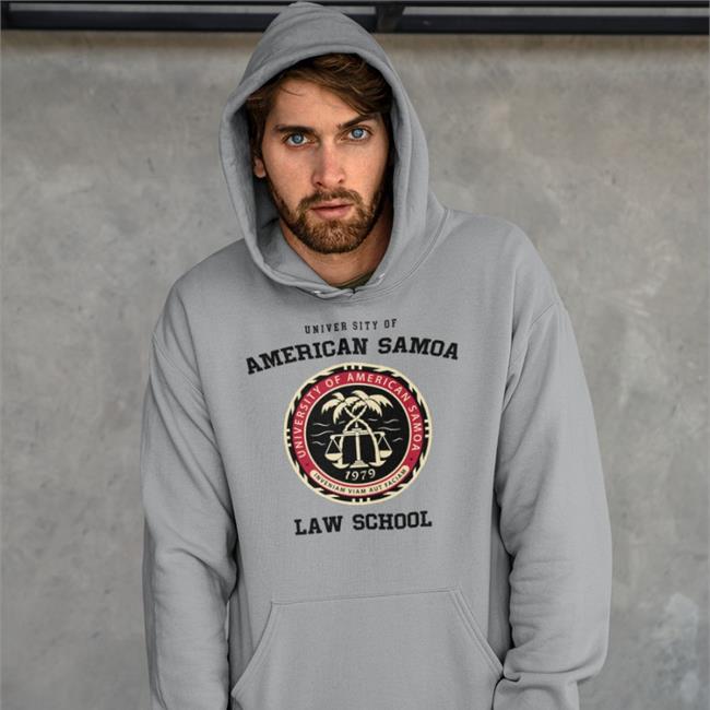 Ser Pounce University Of American Samoa Law School Hoodie