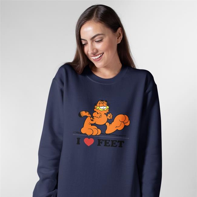 Shirts That Go Hard Store Garfield I Love Feet Tee Shirt Shirtsthtgohard