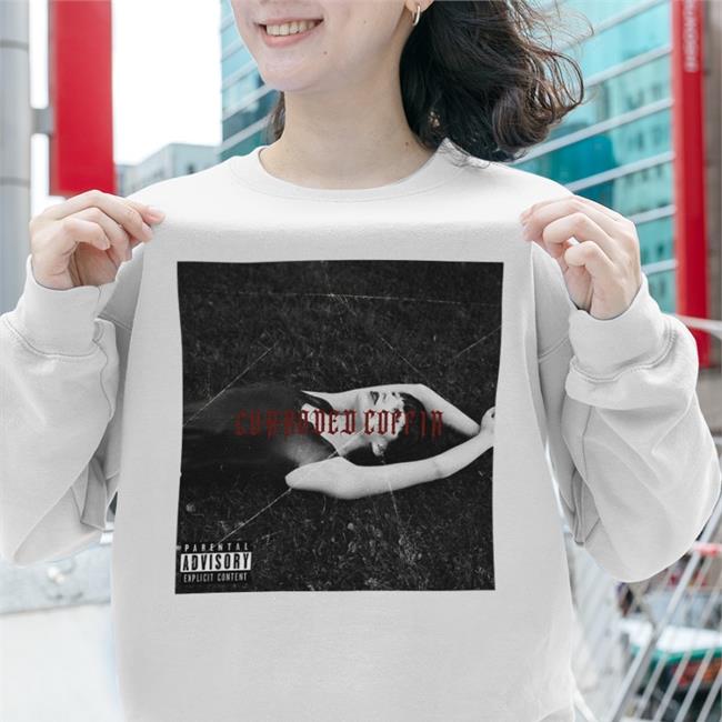 Chrissysfilms Corroded Coffin Debut Album Cover Shirt White