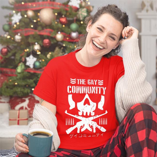 Fearofaghostplanet Store Gay Community Totes Shirt