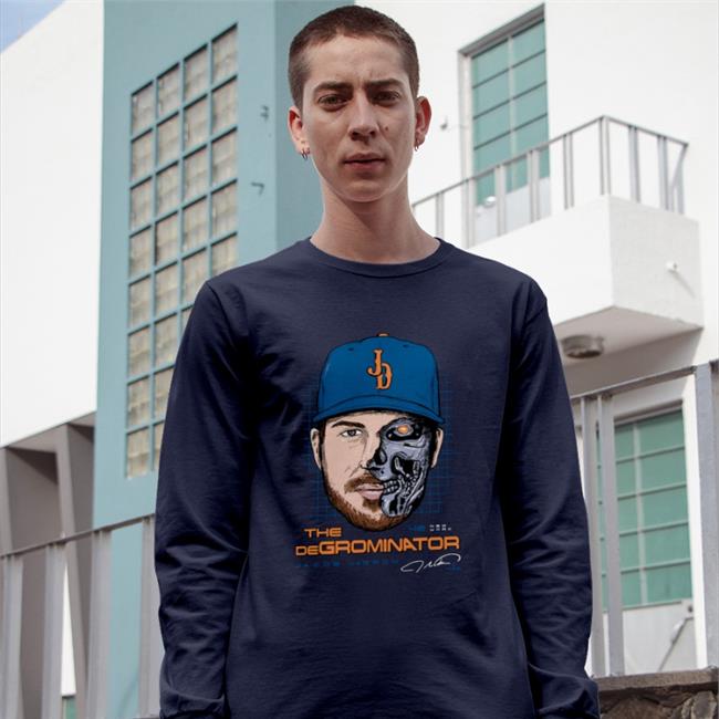 Geny Mets Report The Degrominator Jacob Degrom Shirt