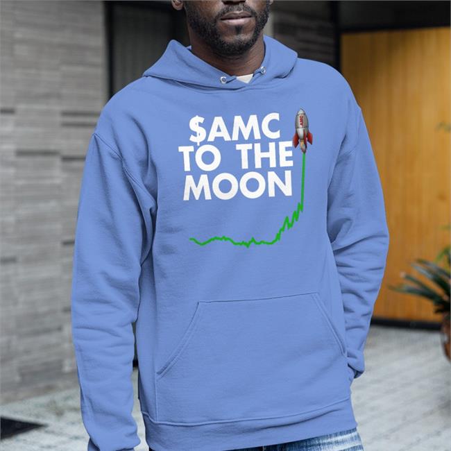 Funny Amc Stock To The Moon Star Shirt