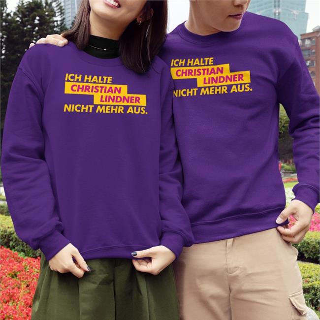 Sophia Ich Halte Christian Lindner Nicht Mehr Aus Shirt Glckskind Store