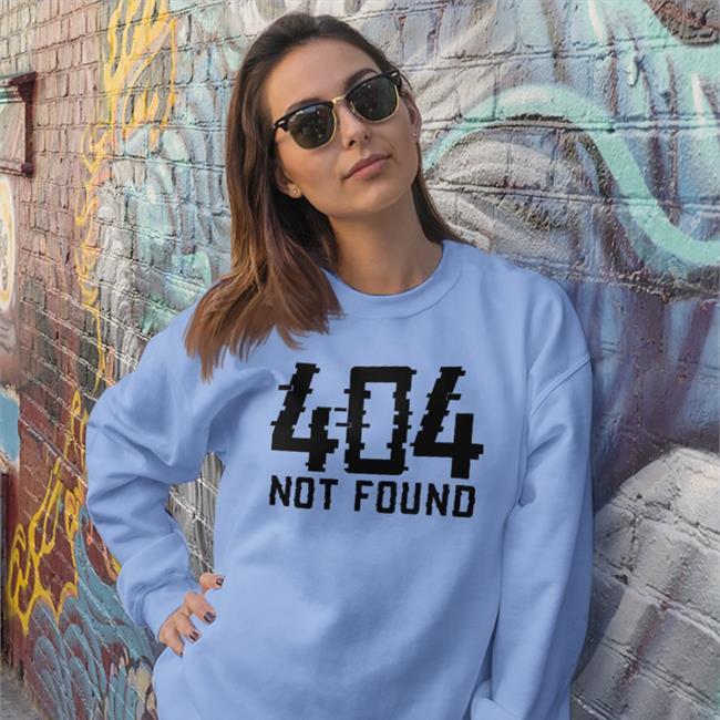 404 Not Found Shirt Nicksfolklore White