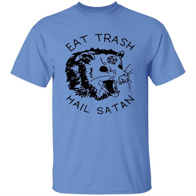 Possum Eat Trash Hail Satan shirt Possum Eat Trash Hail Satan shirt
