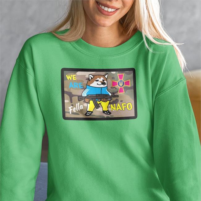 Saint Javelin Merch Fellas We Are Nafo Tee Shirt Josh V1ll4n0us