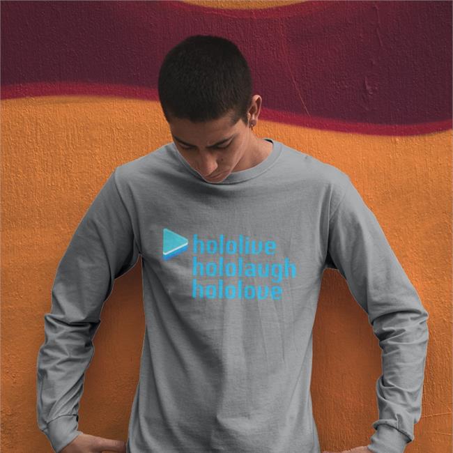 Hololive Hololaugh Hololove T Shirt Spiritsnare