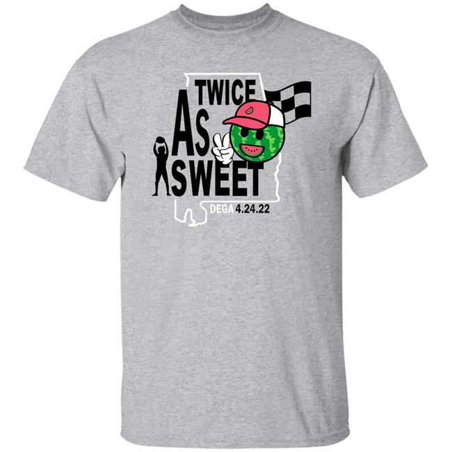 Ross Chastain Dega Win Tee Twice As Tweet Shirt Melon Man’s Second Cup Win At Talladega Ross Chastain Dega Win Tee Twice As Tweet Shirt Melon Man’s Second Cup Win At Talladega