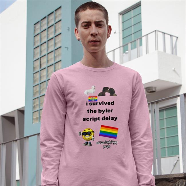 Gay Test I Survived The Byler Script Delay Shirts