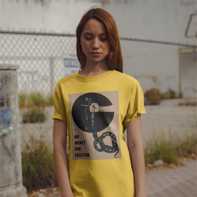 No Mercy For Fascism Tee MaelForceOne