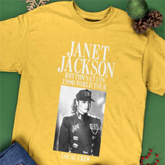 1990 Janet Jackson T Shirt