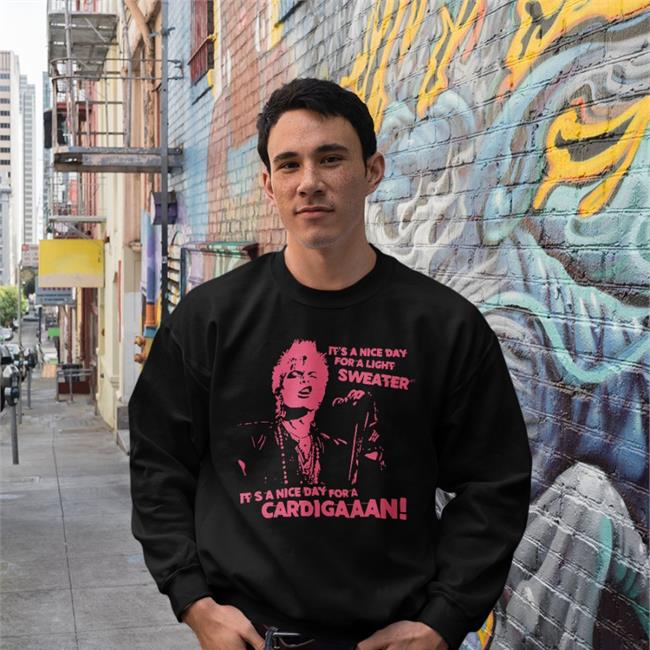 It's A Nice Day For A Light Sweater Cardigan Sweatshirt Kelly Turnbull
