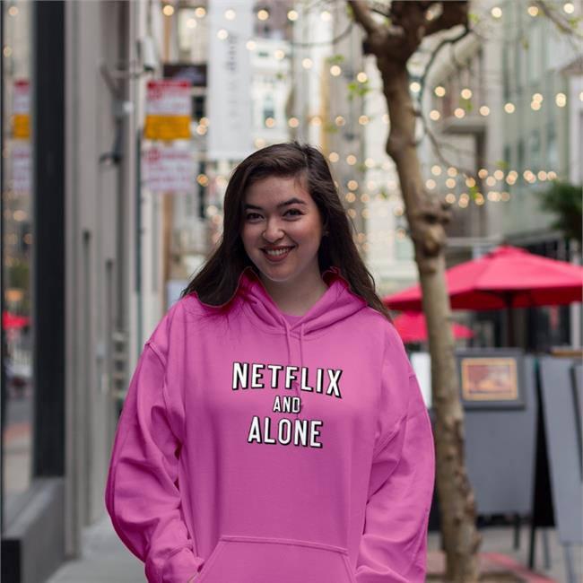 Netflix And Alone Shirt Shirts That Go Hard Yellow
