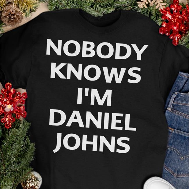 Nobody Knows I'm Daniel Johns T Shirts Daniel Johns