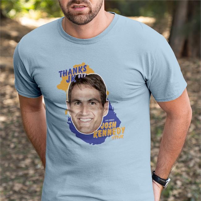 West Coast Eagles Thanks Jk 17 700 Goals Josh Kennedy Tyjk Shirt