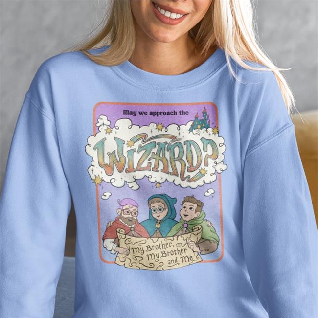 Mbmbam May We Approach The Wizard Shirt Mcelroy Merch