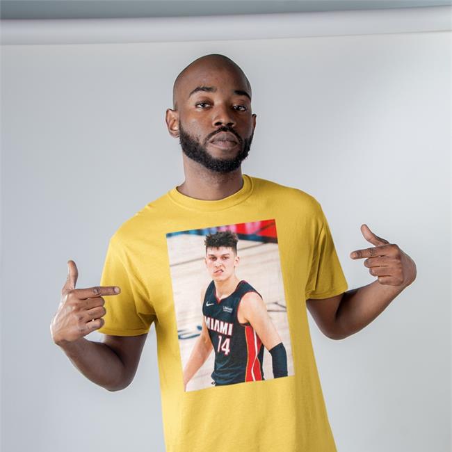 Kyle Lowry Wearing Tyler Herro Sweatshirt Heat Vs The World