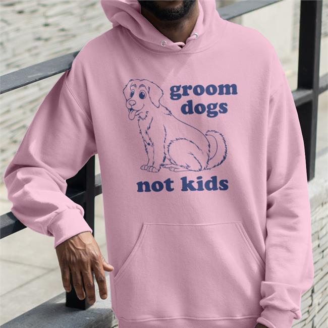 Groom Dogs Not Kids T-Shirt Gays Against Groomers