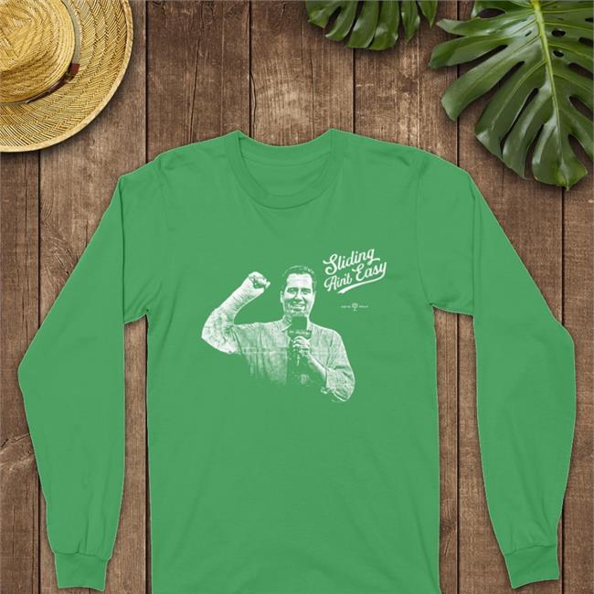 Max Muncy Sliding Ain’t Easy T-Shirt Rotowear Merch