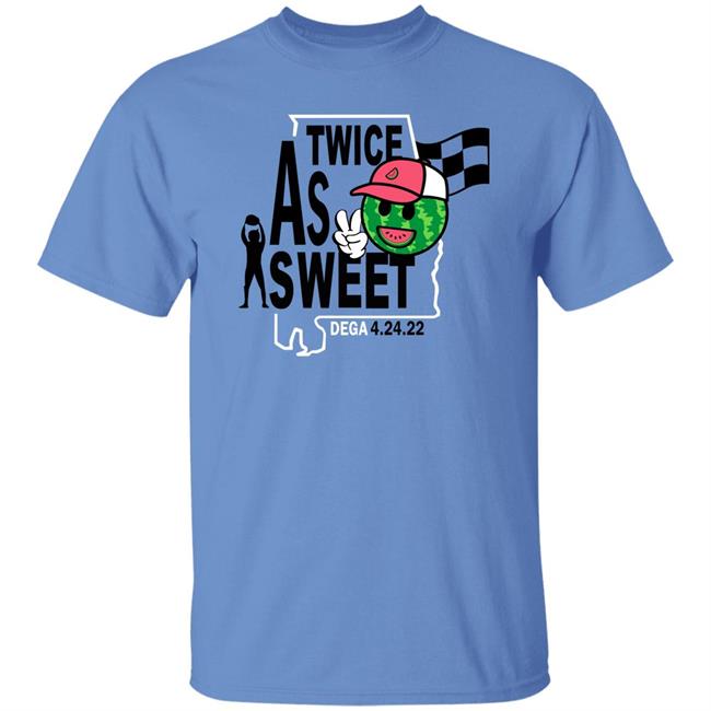 Ross Chastain Dega Win Tee Twice As Tweet Shirt Melon Man’s Second Cup Win At Talladega Ross Chastain Dega Win Tee Twice As Tweet Shirt Melon Man’s Second Cup Win At Talladega
