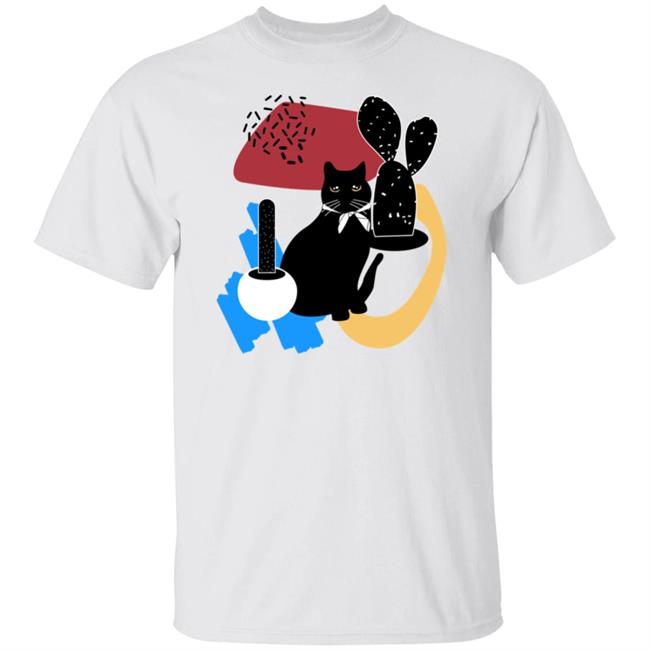 Shop Meow Wolf Cat Cactus Shirt Cat Us Tee