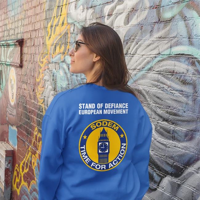 Stop The Tories We Demand Better Stand Of Defiance European Movement Sodem Time For Action Tee Shirt