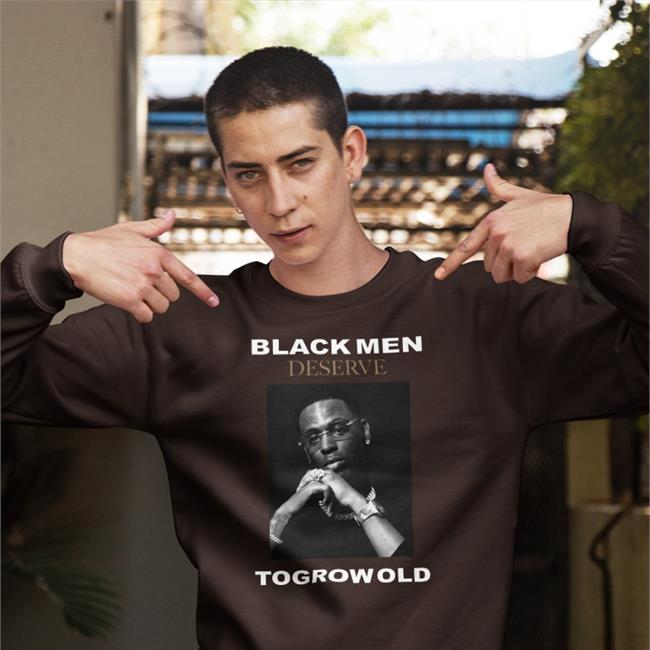 Young Dolph Black Men Deserve To Grow Old Tee Shirt